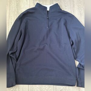 FootJoy with Titleist Logo Men's Navy Zip-Up Sweater
